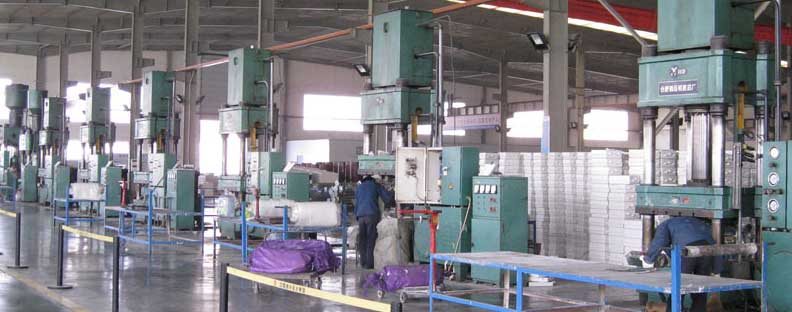a hydraulic briquette plant