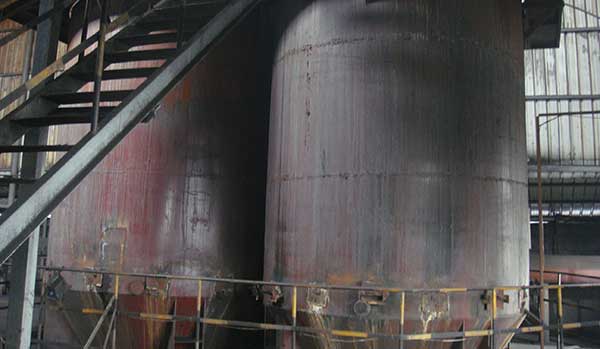 vertical dryer using